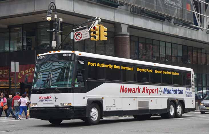 Coach USA Newark Airport Express MCI 70920